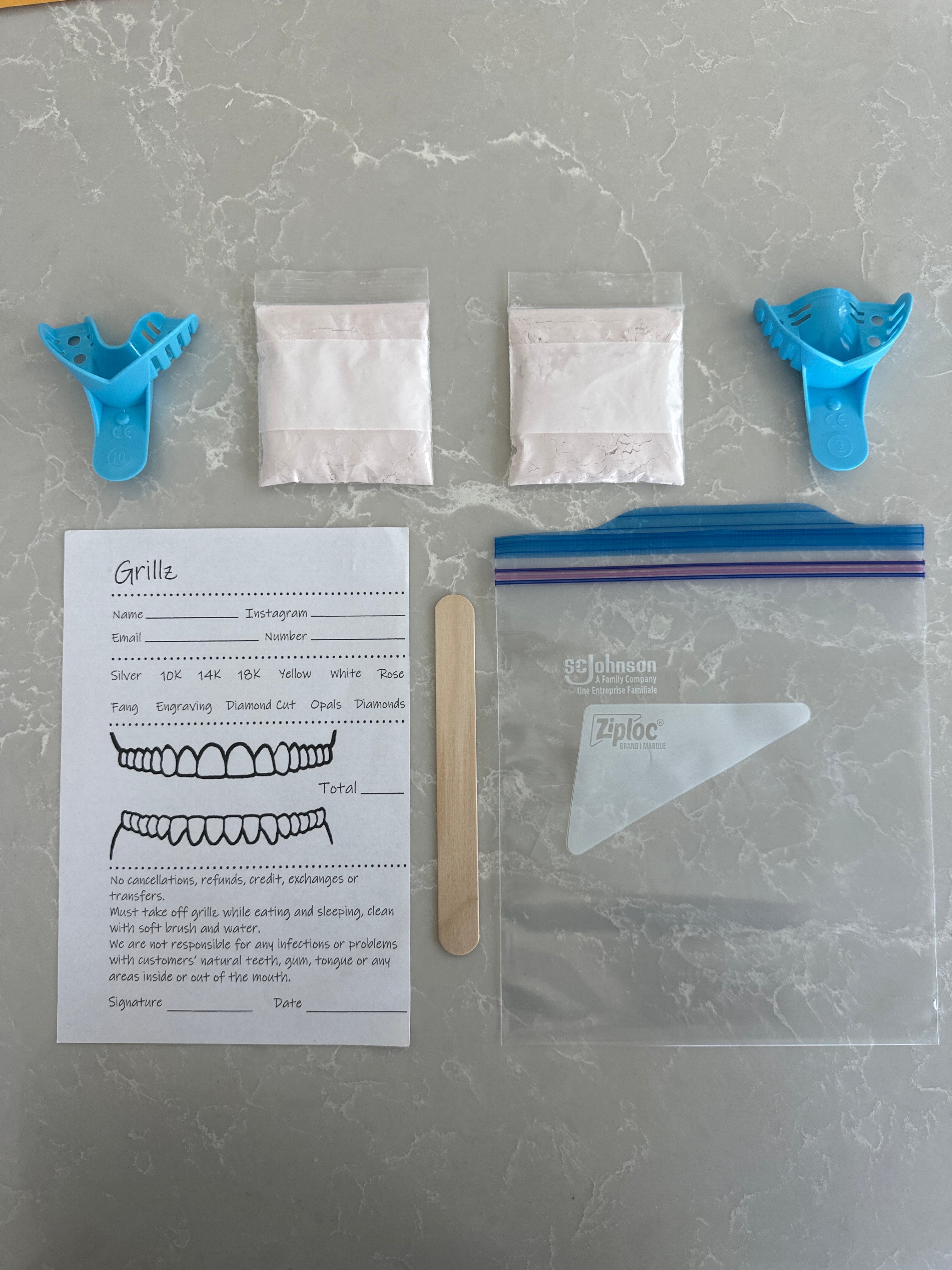 Custom Grillz Mold Kit