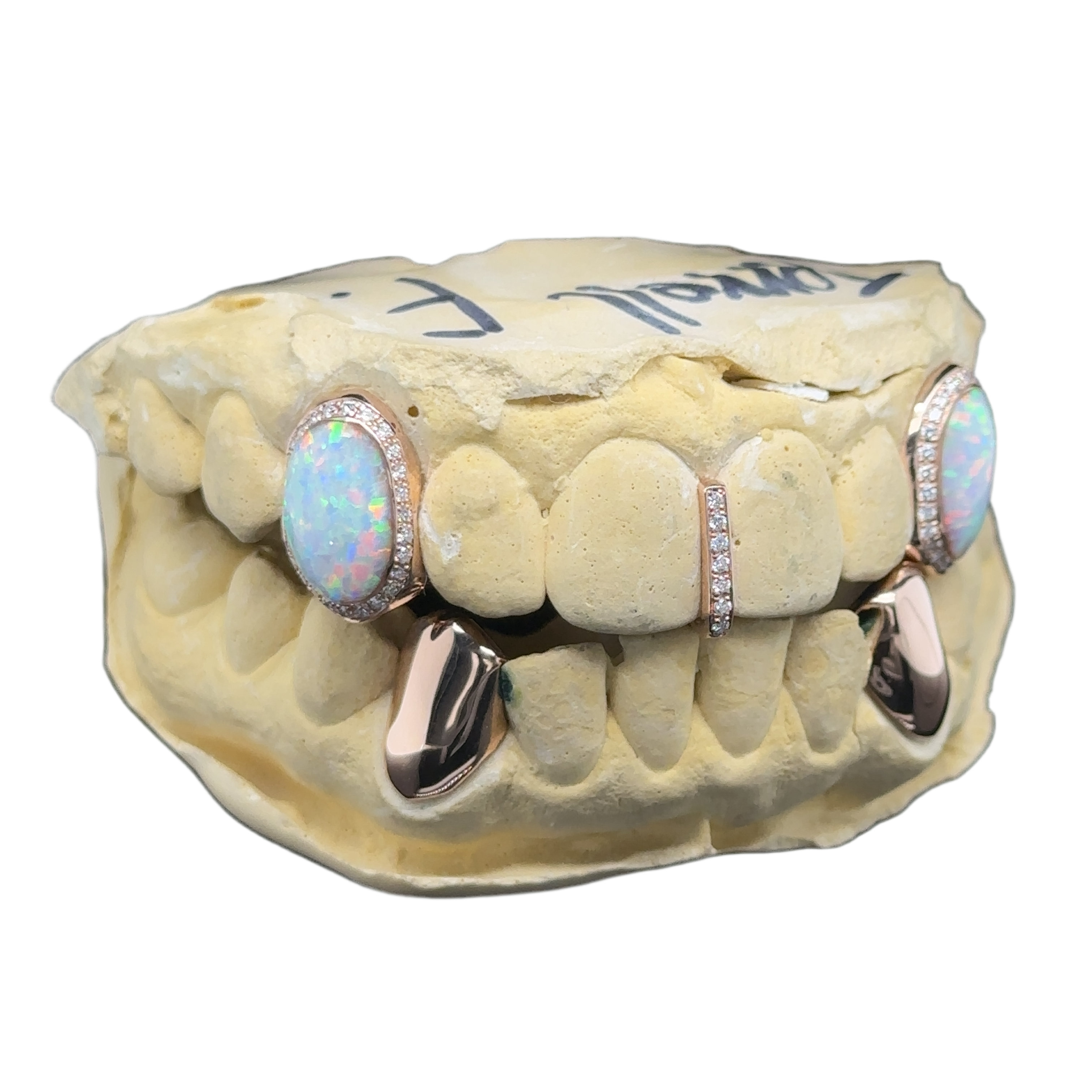 Opal Halo Gapfiller Caps Grillz
