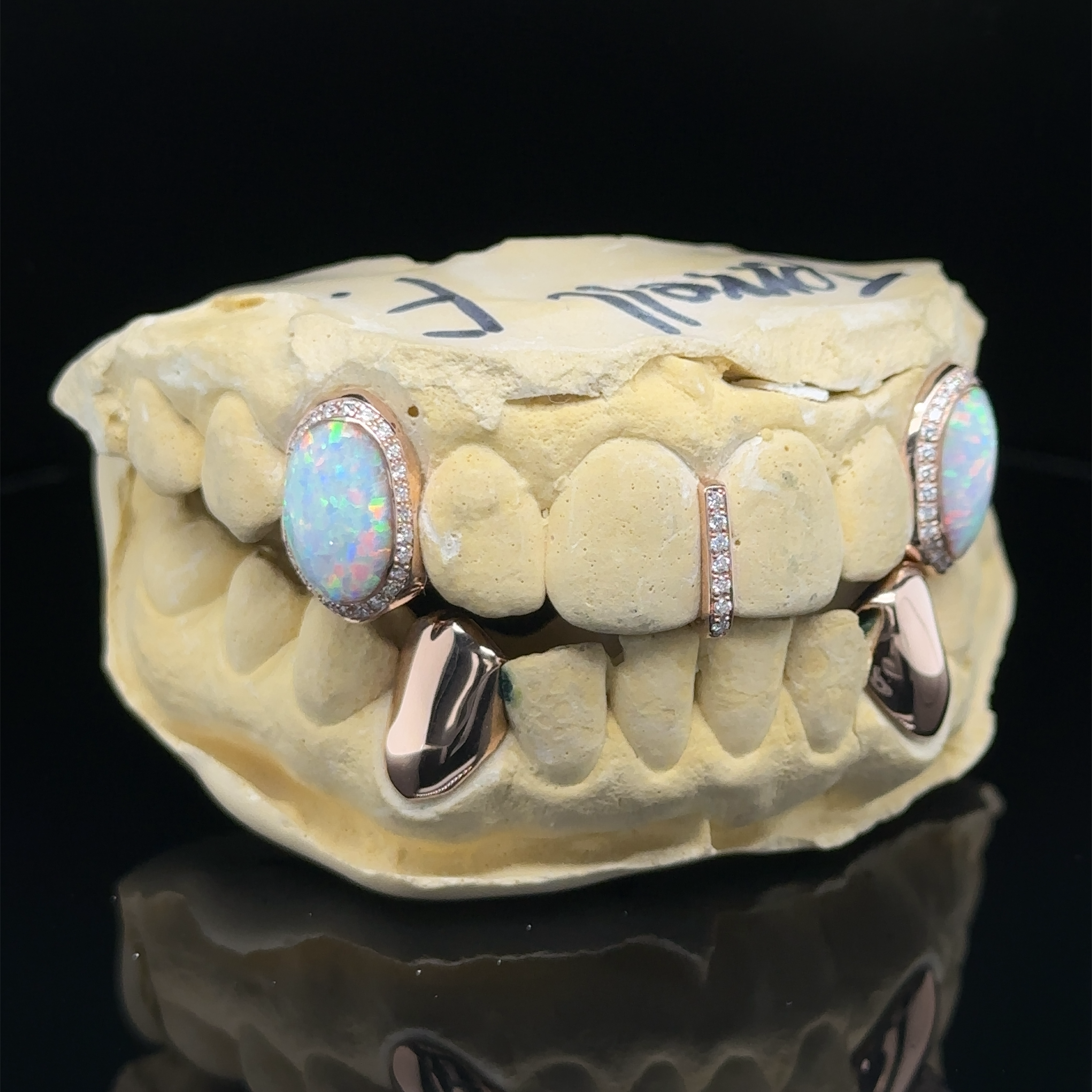 Opal Halo Gapfiller Caps Grillz