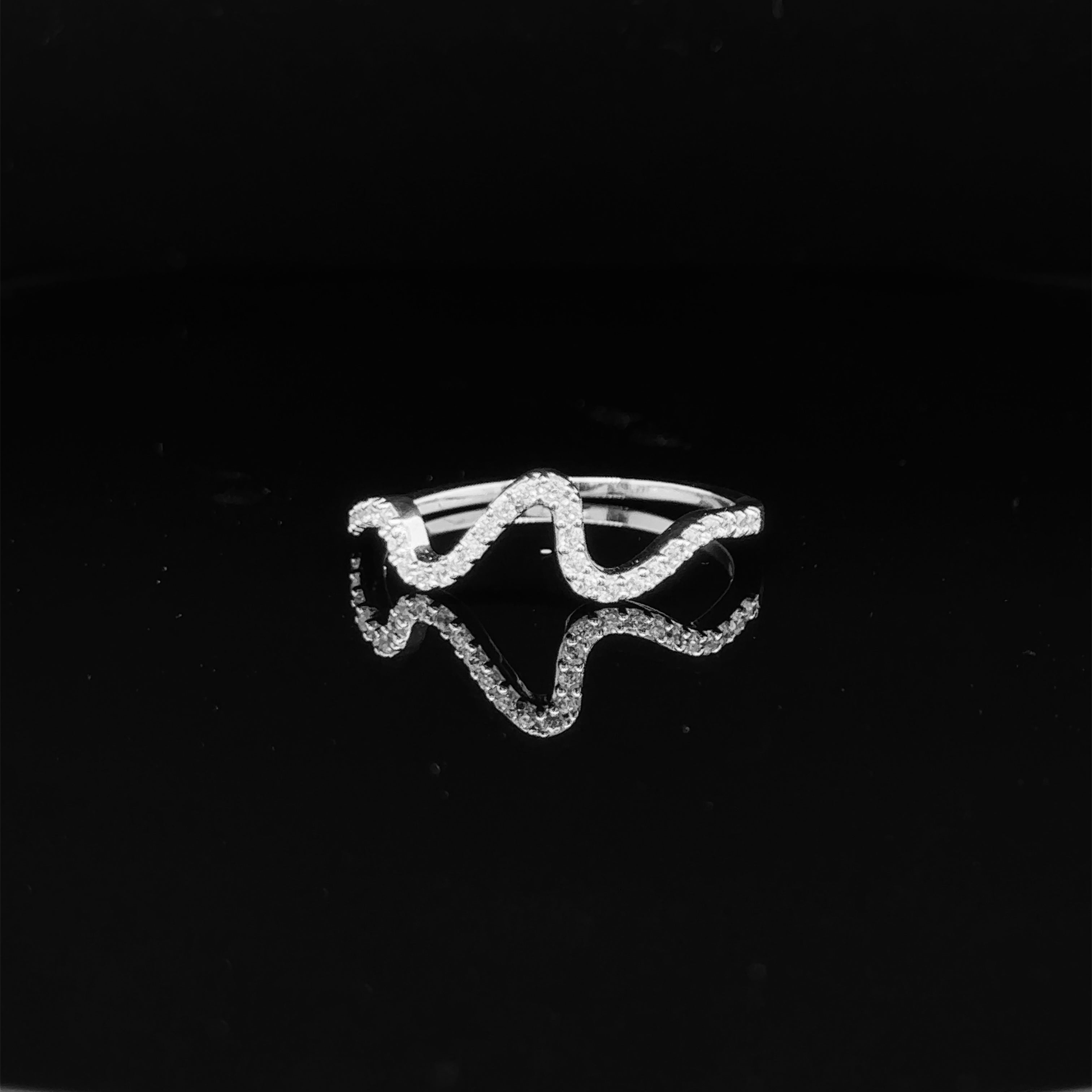Pavé Wave Ring