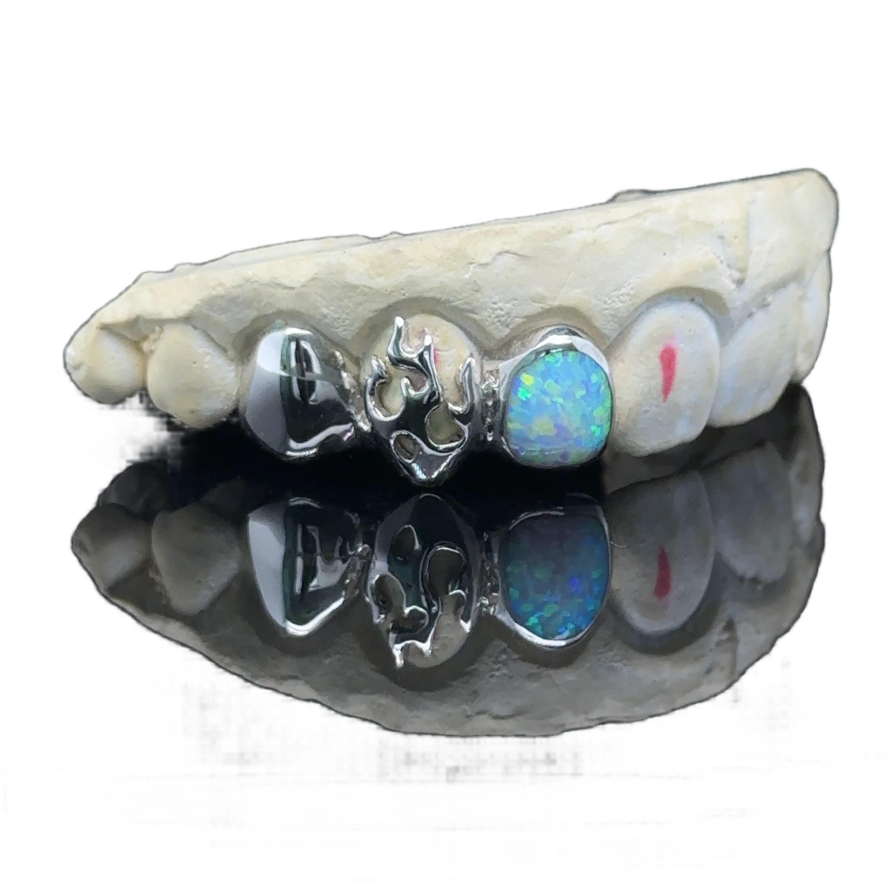 Flame Opal Cap Grillz