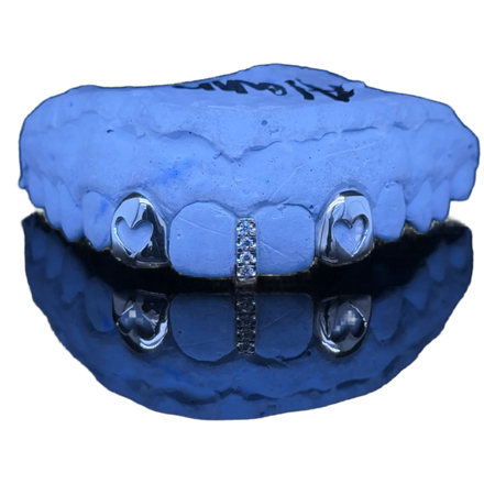 Heat Cutout Gem Gapfiller Grillz