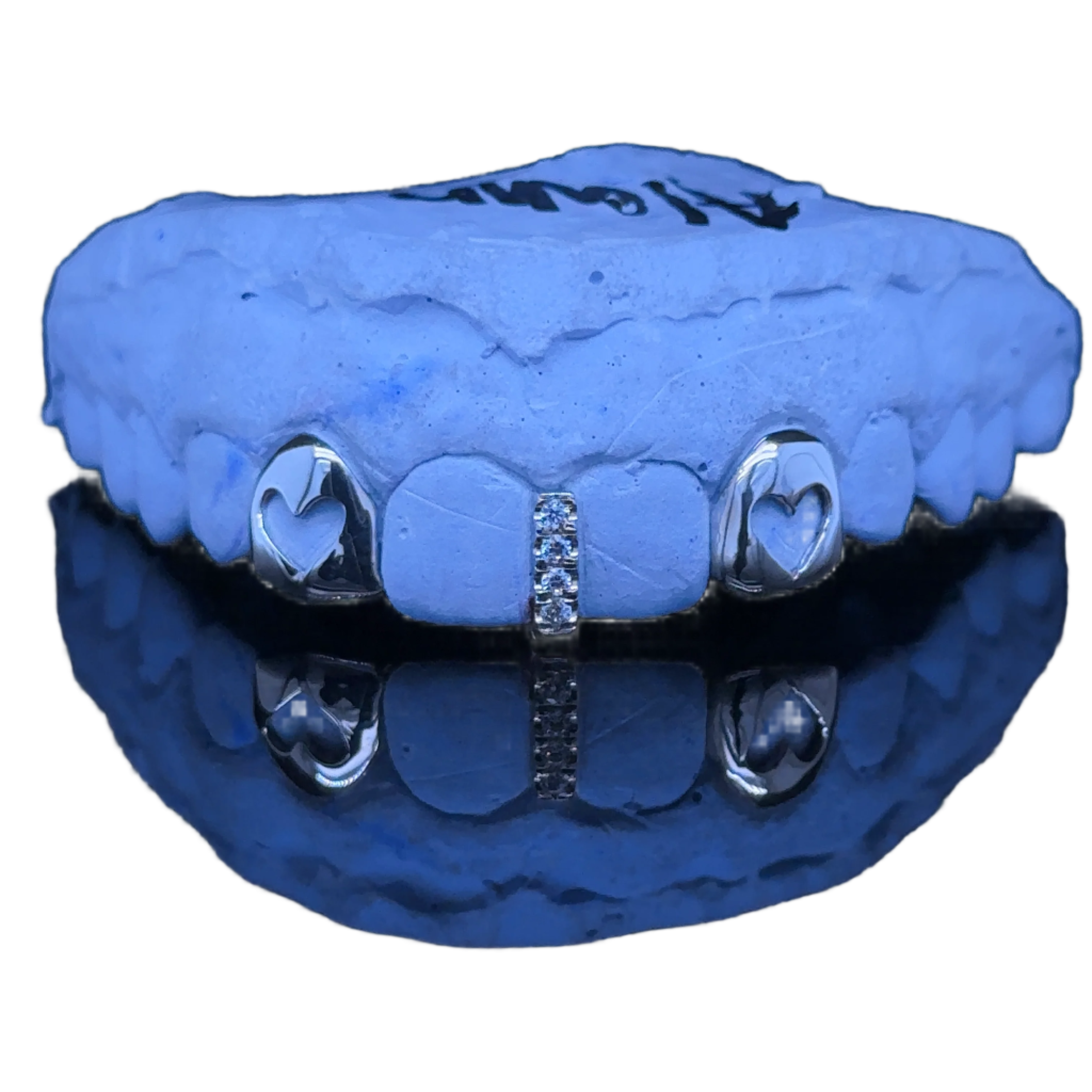 Heat Cutout Gem Gapfiller Grillz