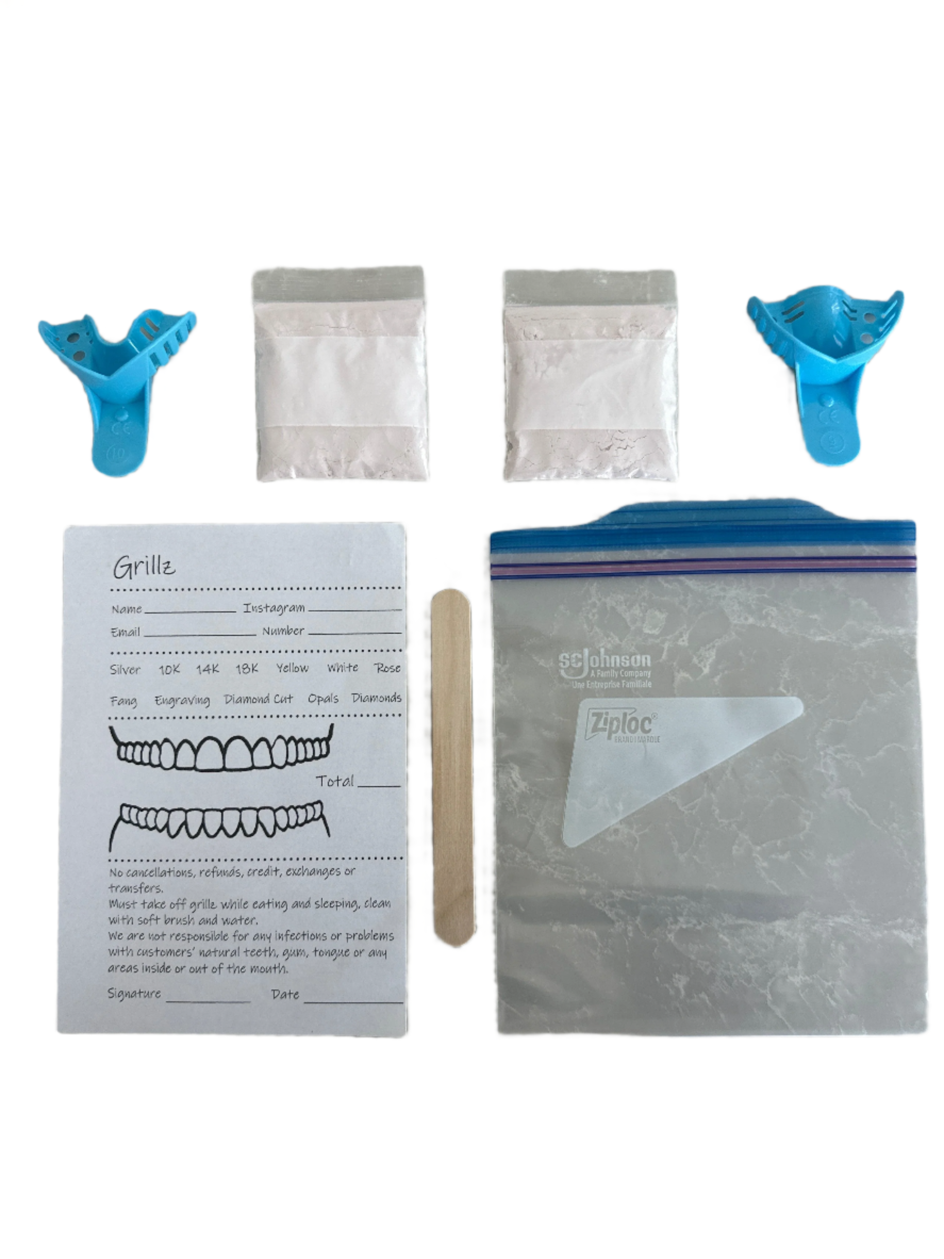 Custom Grillz Mold Kit