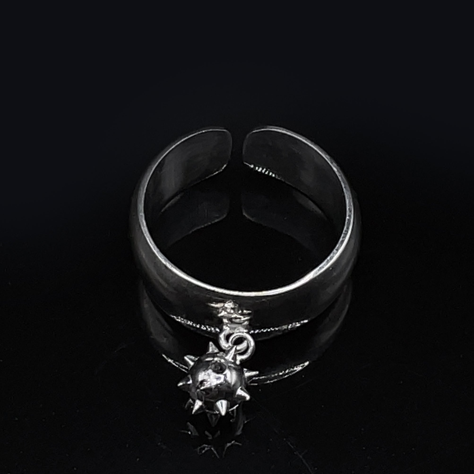 Mace Ball Adjustable Ring
