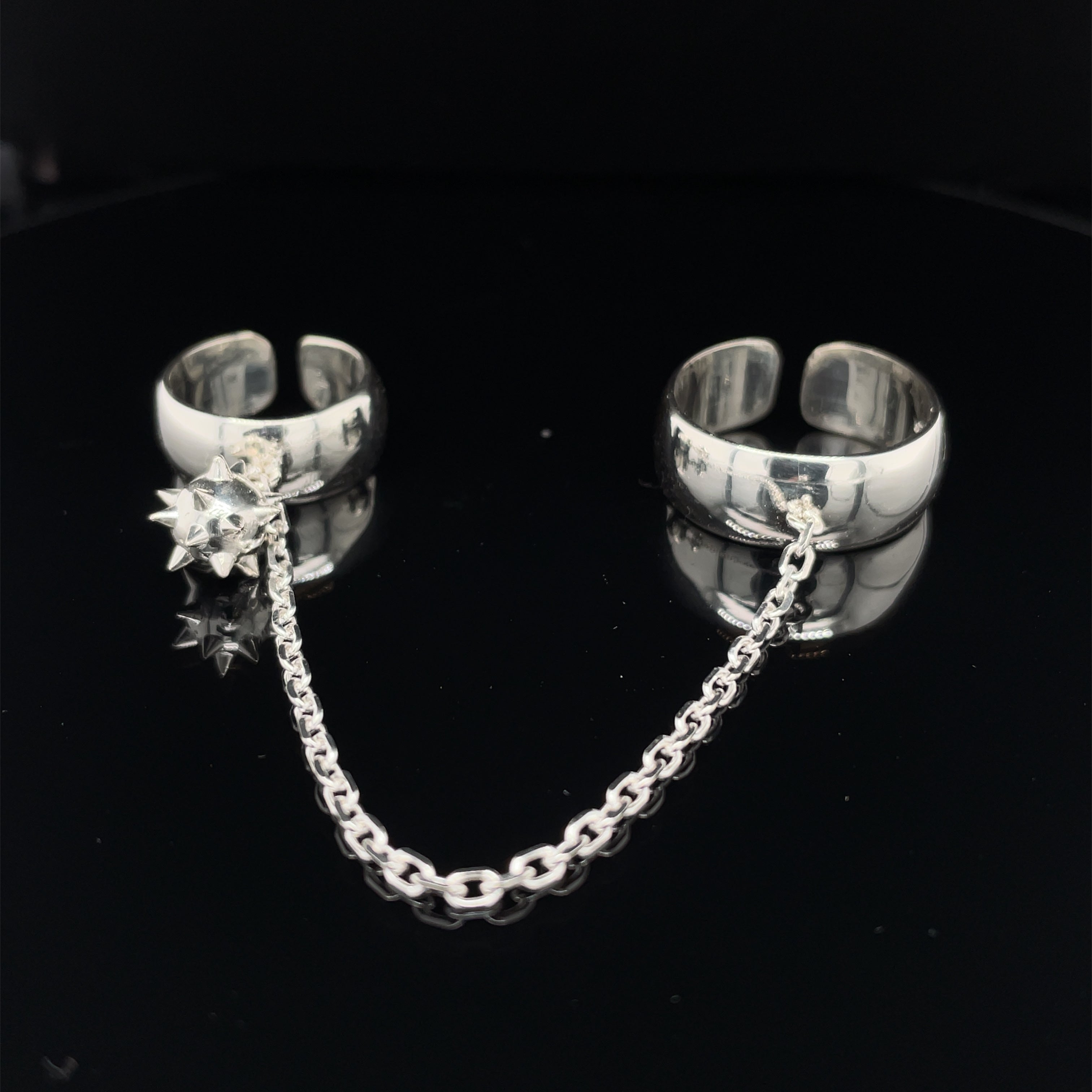 Ball N' Chain Ring Set
