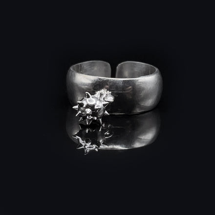 Mace Ball Adjustable Ring