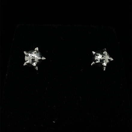 Ball N Chain Earring Studs